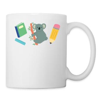 Koalafied Teacher Proud School Teacher Koala cute - Tasse - Weiß - Rechts