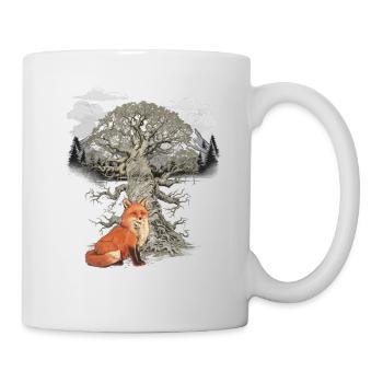 Fox, Foxes, Forest Animals, Mountains, Nature, Wildlife - Mug - white - Right