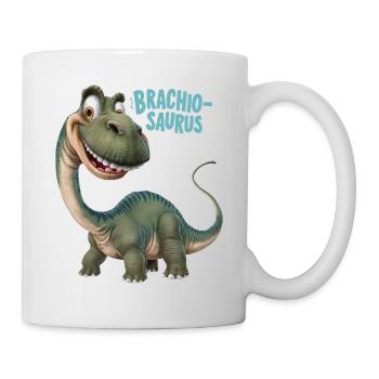 DINOSAURS, BRACHIO SAURUS - Mug - white - Right
