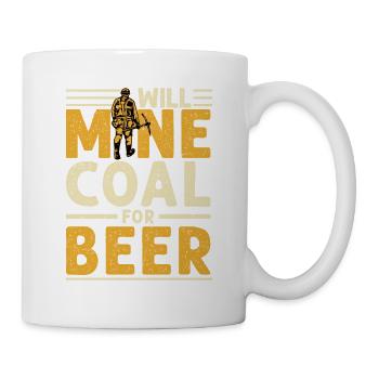 Un mineur de charbon a volé mon cœur Femme minière Fille - Mug blanc - blanc - Droite