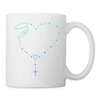 Jungfrau Maria Jesus Bibel Christliche Religion Madona - Tasse - Weiß - Rechts