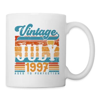 July 1997, July 1997 Birthday Gift. - Mug - white - Right
