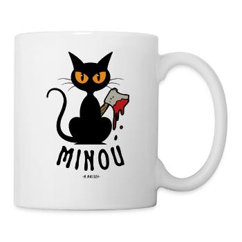 KITTY with the AXE! - Mug - white - Right