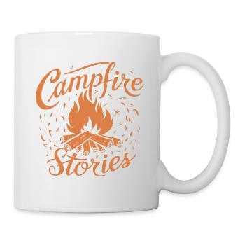 LAGERFEUER-GESCHICHTEN - Tasse - Weiß - Rechts