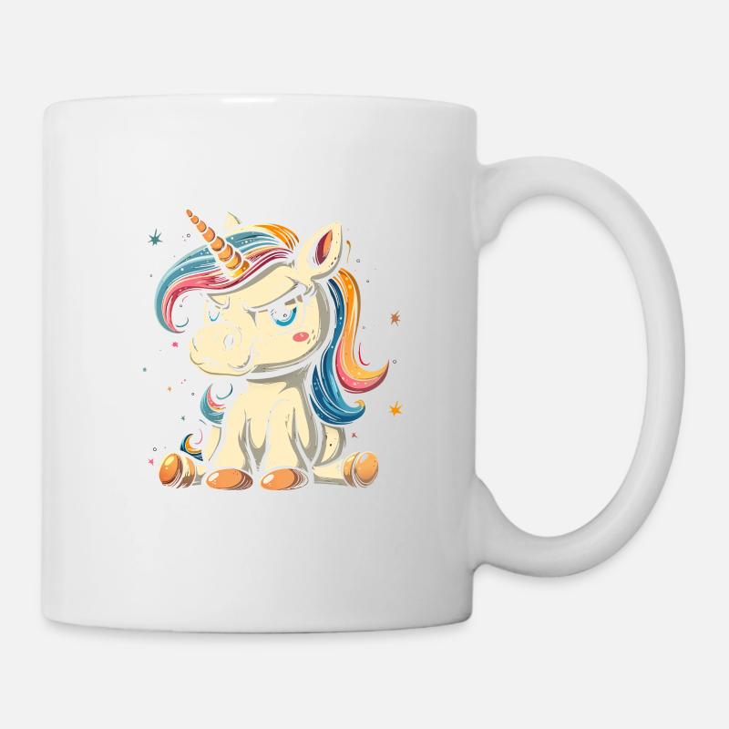 Maybe Today Satan - Tasse - Weiß