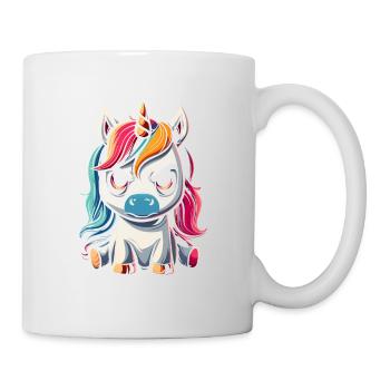 Ne me regarde pas sur ce ton - Mug blanc - blanc - Droite