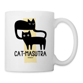 Cat Masutra - Mug - white - Right