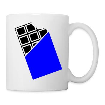 Bonbons au chocolat - Mug blanc - blanc - Droite