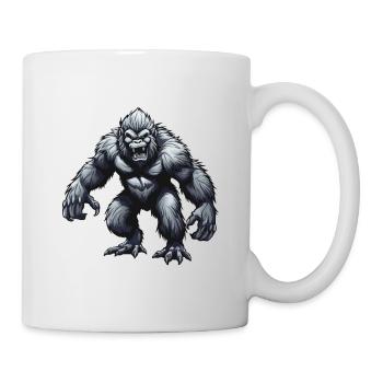 Gorilla - Tasse - Weiß - Rechts