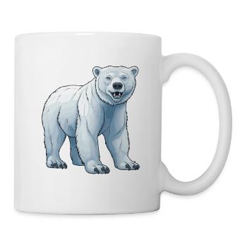Polar Bear Animal Polar Bear - Mug - white - Right