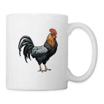 Animal Coq - Mug blanc - blanc - Droite