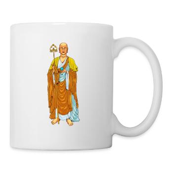 Buddhism God Bodhisattva Ksitigarbha - Mug - white - Right