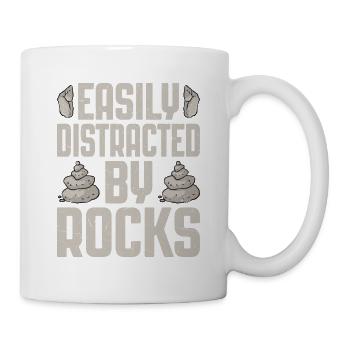 Future Geologist Geology Rock Collector - Tasse - Weiß - Rechts