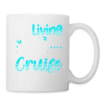 Vivre une croisière à la fois - Mug blanc - blanc - Droite