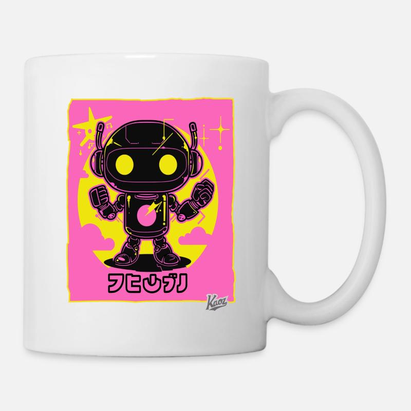 Japanese super robot: super disco funk - Mug - white