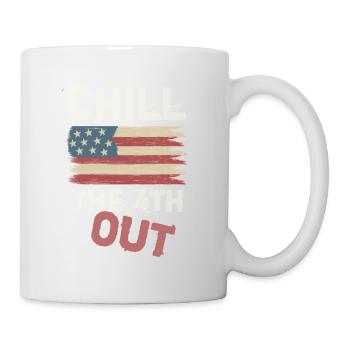 Funny Saying 4th of July - Mug - white - Right