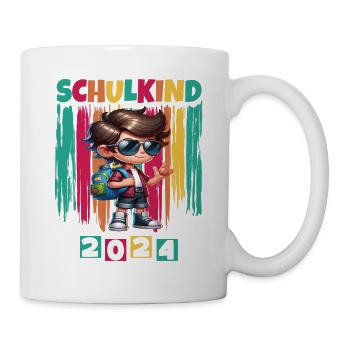 School enrolment for primary school pupils 2024 - Mug - white - Right