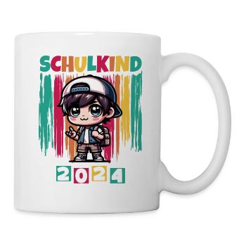 School enrolment for primary school pupils 2024 - Mug - white - Right