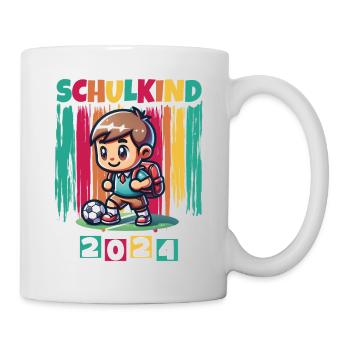 School enrolment for primary school pupils 2024 - Mug - white - Right