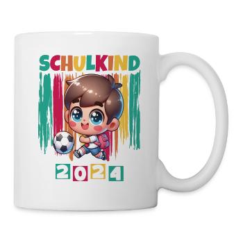 School enrolment for primary school pupils 2024 - Mug - white - Right