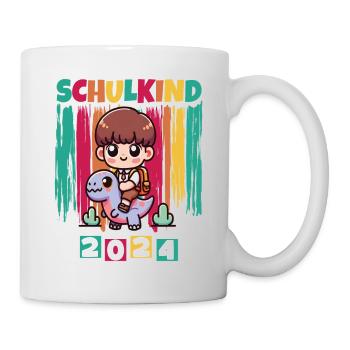 School enrolment for primary school pupils 2024 - Mug - white - Right