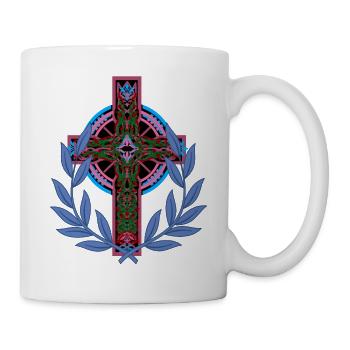Cross Crosses Crucifix - Mug - white - Right