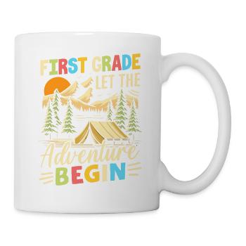 Première année : que l’aventure commence - Mug blanc - blanc - Droite