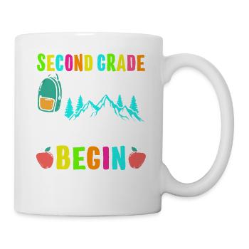 Second Grade Let The Adventure Begin - Mug - white - Right