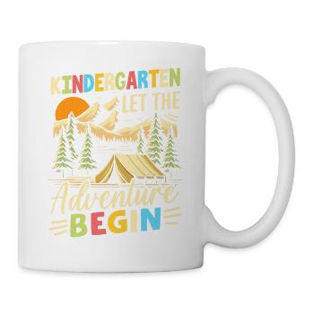 Kindergarten Let The Adventure Begin - Mug - white - Right