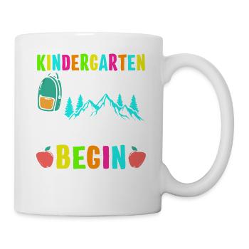 Kindergarten Let The Adventure Begin - Mug - white - Right