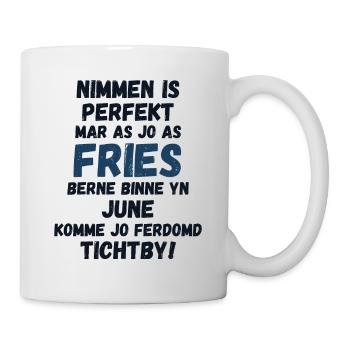 Idée cadeau pour les Frisons nés en juin - Mug blanc - blanc - Droite
