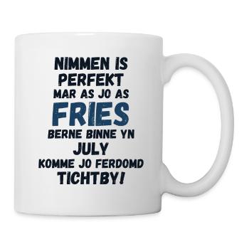 Naissance ou anniversaire en juillet , né Frison - Mug blanc - blanc - Droite