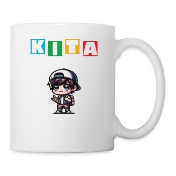 KITA Leavers School Enfant Inscription à l’école - Mug blanc - blanc - Droite