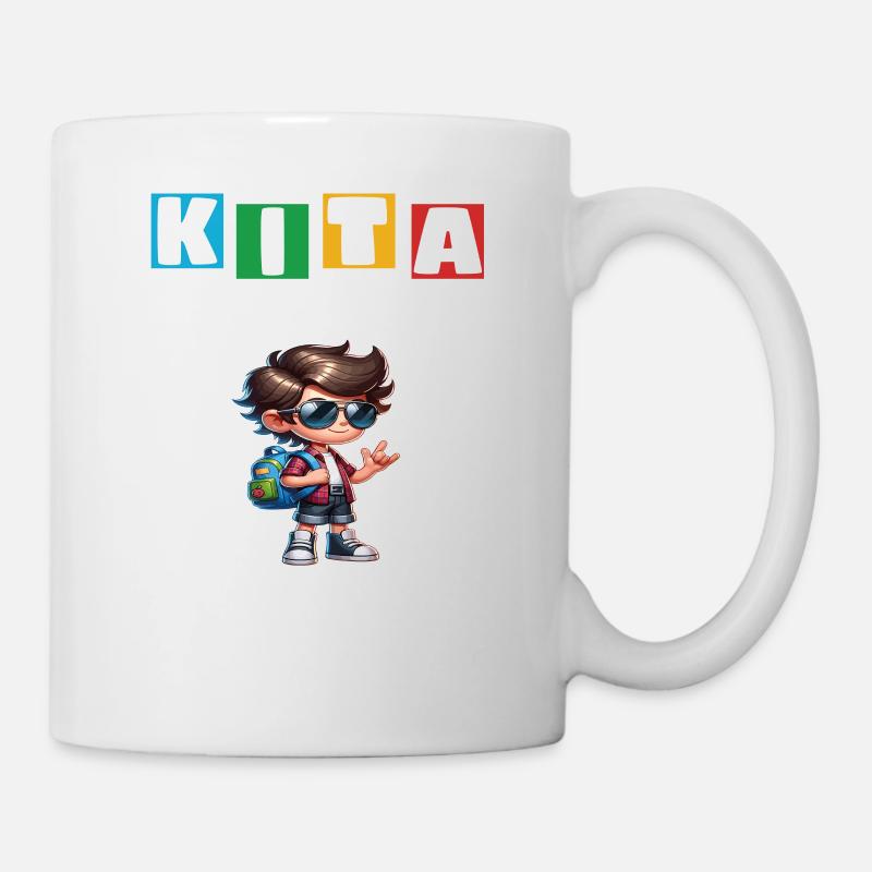 KITA Abgänger Schulkind Einschulung - Tasse - Weiß