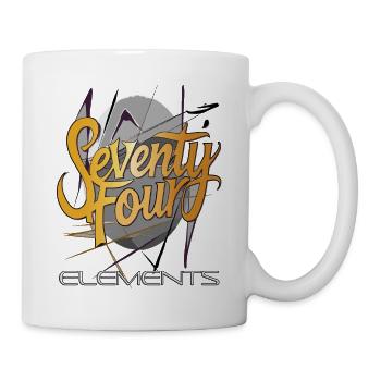 seventyfour elements - Tasse - Weiß - Rechts