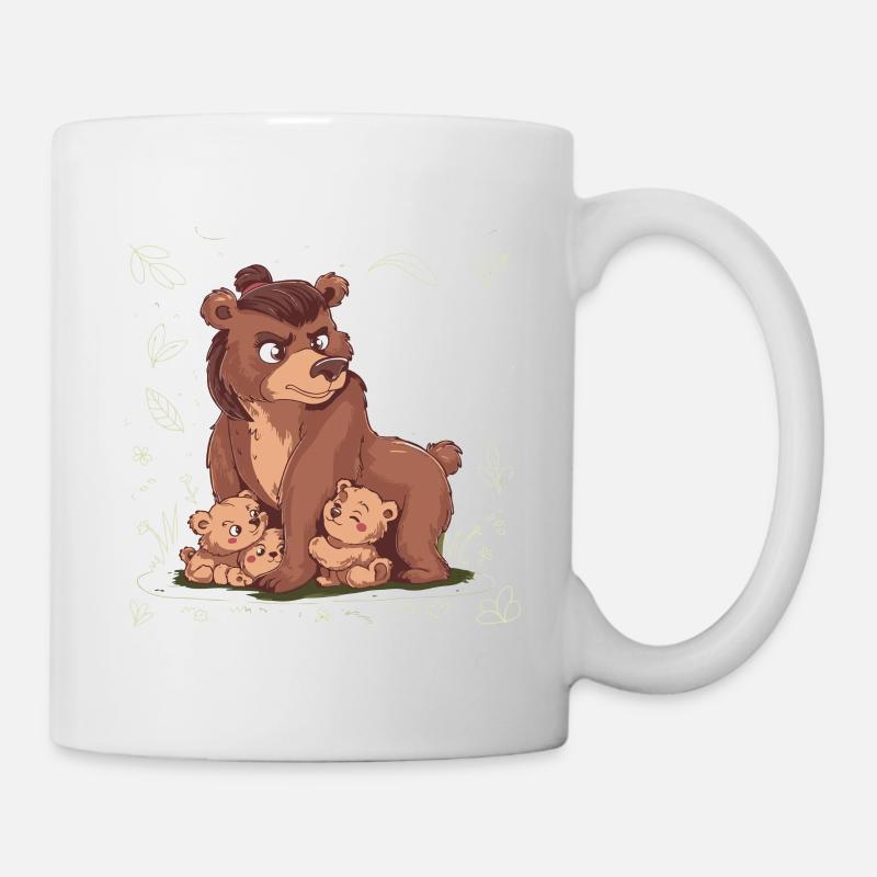 Mama Bär - Tasse - Weiß