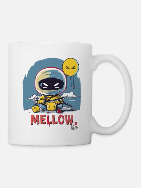 weicher Marshmallow Ninja - Tasse - Weiß