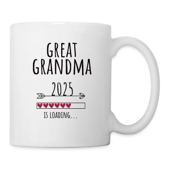 Grossesse arrière-grand-mère bébé bonheur cadeau - Mug blanc - blanc - Droite
