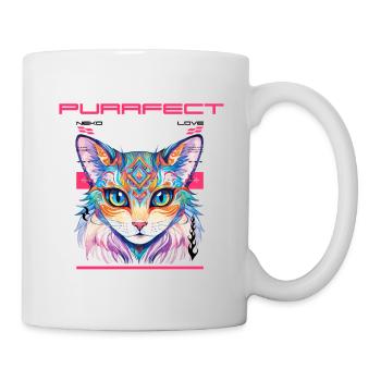 Anime Purrfect Neko Love Design - Mug - white - Right