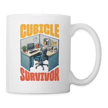 Cubicle Survivor - Mug - white - Right