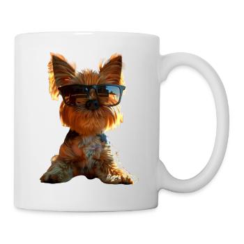 Yorkshire Terrier Dog Lover Cute Yorkie - Mug - white - Right