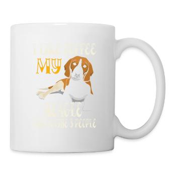 Coffee Beagle - Tasse - Weiß - Rechts
