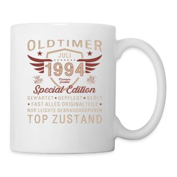 30th Birthday Classic Car July 1994 Vintage 1994 - Mug - white - Right