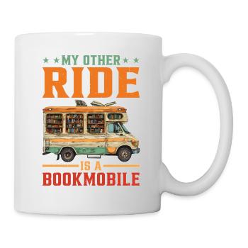 My Other Ride Is A Bookmobile - Mug - white - Right