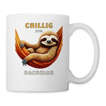 FAULTIER CHILLIG ZUM BACHELOR - Tasse - Weiß - Rechts