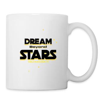 Rêver au-delà des étoiles - Mug blanc - blanc - Droite