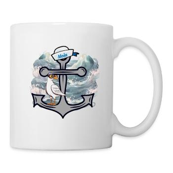 Maritime Seagull Seagulls Marins Marins Marins - Mug blanc - blanc - Droite
