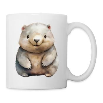 Wombat Classe Classe Animal Wombat - Mug blanc - blanc - Droite