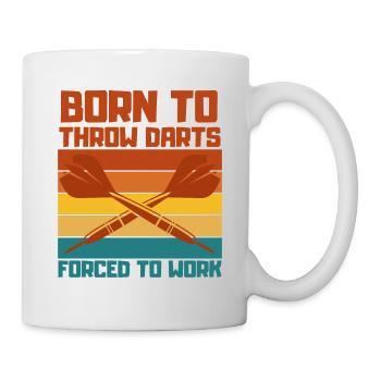 Dart Saying Dartsport Dart Player Gift - Mug - white - Right