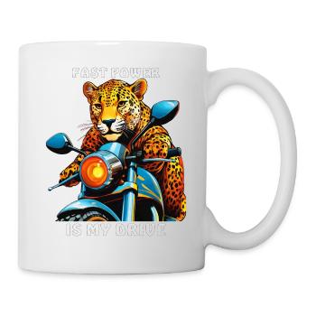 MOTORRAD FAST POWER IS MY DRIVE - Mug - white - Right